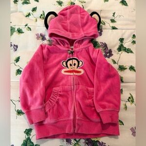 Small Paul Pink Hoodie in Size 18 Months